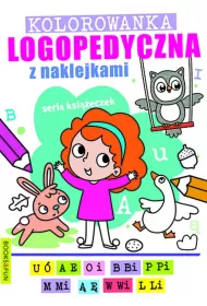 Kolorowanka logopedyczna z naklejkami 1