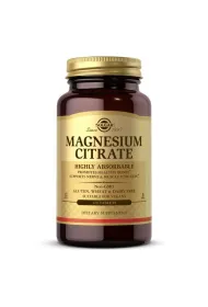 Solgar Magnesium Citrate - Magnez Cytrynian Suplement diety 120 tab.