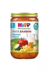 Hipp Pasta Bambini Rigatoni Napoli po 11. miesicu 220 g Bio