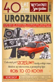 AbCard Kartka okoliczno�ciowa Urodziny 40