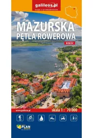 Mazurska P�tla Rowerowa - mapa 2024