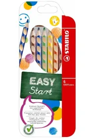 Kredki Easycolors dla lewor�cznych 6 kol. STABILO 6 szt.