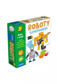 Zestaw kreatywny Roboty sznurowanka Granna