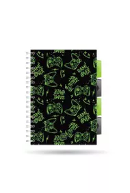 CoolPack Ko�ozeszyt A5 PP Game Night kratka 100 kartek