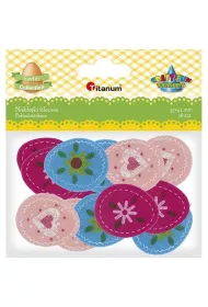 Titanum Naklejki filcowe Wielkanoc mix 18 szt.