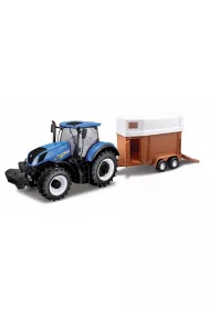Bburago tractor new holland z przyczep� t7.315 1:32