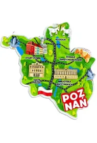 Magnes Pozna� mapka