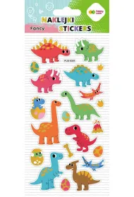 Happy Color Naklejki 3D FANCY - Dino Friends, 90x210 mm