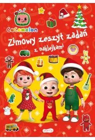 Cocomelon. Zimowy zeszyt zada� z naklejkami