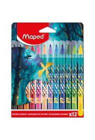 Flamastry Dragon 12kol MAPED