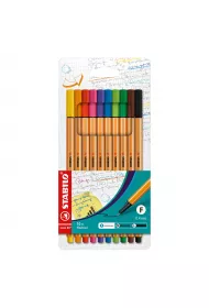 Stabilo Cienkopis w etui 10 szt.