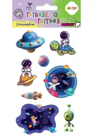 Tatua�e zmywalne Cosmos HAPPY COLOR 100x200 mm