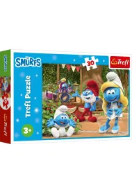 Puzzle 30 el. Smerfetka i Smerfy Trefl