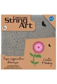 Obrazek String Art. Kwiatek * Stnux