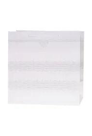 Rozette Torebka Lux brokat bia�a 37x37x20cm