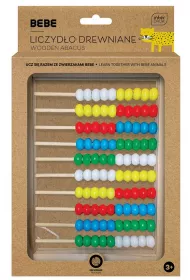 Liczydo drewniane z podstawk BB KIDS Interdruk