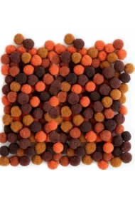 Brewis Pompony br�zowe 10mm