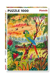 Puzzle 1000 el. Ara zielona Piatnik