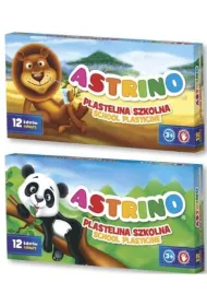 Astra Plastelina szkolna Astrino 12 kolor�w