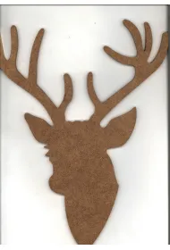 Enpap Ozdoba z p�yty MDF - jele� 001 41x31 cm