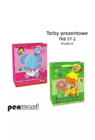 Penword Torebka prezentowa mix 32x26x12cm