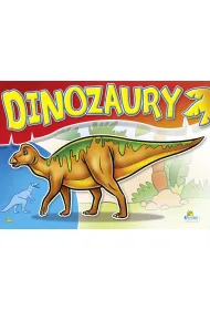 Kolorowanka. Dinozaury - Dino br�zowo zielony (A4, 16 str.)