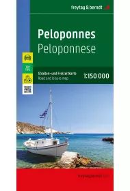 Mapa peloponez 1:150 000 fb