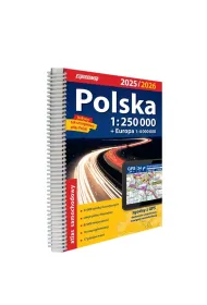 Polska Atlas Samochodowy 1:250 000 2025/2026