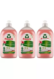 Frosch Pyn do mycia naczy owoc granatu balsam Zestaw 3 x 500 ml