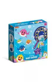 Mega zestaw do tworzenia baniek mydlanych Du�e r�d�ki Baby Shark 450 ml Maksik