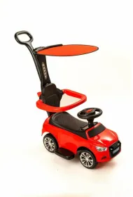 Odpychacz z daszkiem czerwony �wiat�o i d�wi�k Sabi Toys