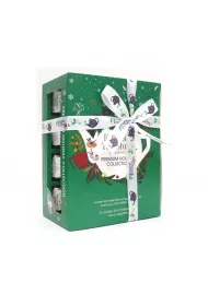 English Tea Shop witeczny zestaw herbat Holiday Green Prism, 4 smaki, w piramidkach 12 x 2 g Bio