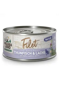 Wildes Land CAT Thunfisch Lachs Filet - filety z tuczyka i ososia 80 g