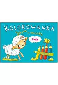Kolorowanka. Jak pies z owieczk�. Hala