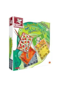 TK Painted table mats. Toy Kraft *