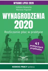 eBook Wynagrodzenia 2020. Rozliczenia pac w praktyce.Wydanie lipiec 2020 pdf