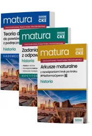 Pakiet Matura 2026. Historia. Zakres rozszerzony: Teoria do matury. Vademecum, Zadania maturalne z odpowiedziami. Repetytorium, Arkusze maturalne z rozwi�zaniami krok po kroku