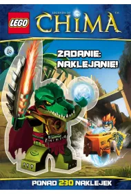 LEGO Chima. Zadanie: naklejanie. 230 naklejek