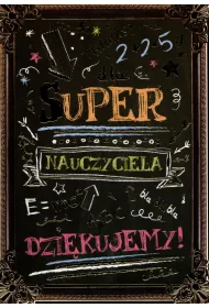 Kukartka Karnet Super nauczyciel PP-1869