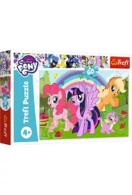 Puzzle 60 el. T�czowa przyja��. My Little Pony Trefl