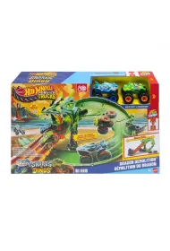 Hot Wheels. Monster Trucks Smoczy Wy�cig 2 autka Mattel