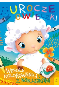 Urocze owieczki. Weso�e kolorowanki z naklejkami