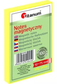 Titanum Notes elektorstatyczny ��ty 50x75mm 100 kartek
