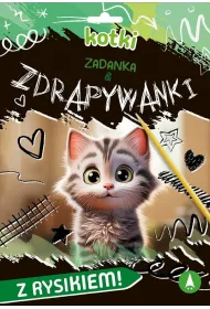 Wydrapywanka 180X260  Kotki. Zadanka & zdrapywanki SKRZAT 079692