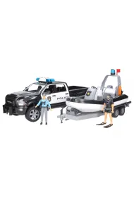 Dodge RAM 2500 Policyjny Pikap z �odzi� Bruder