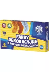 Astra Farby dekoracyjne metaliczne 6 x 10 ml