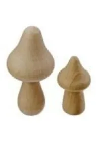 Titanum Grzybki drewniane 2 szt.