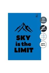 EV-Corp Zeszyt A4 32k.w kratk� z marginesem Sky 90g