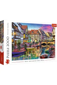 Puzzle 2000 el. Colmar, Francja Trefl