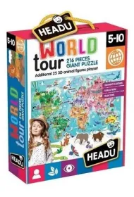 Puzzle Podr� dooko�a �wiata Headu